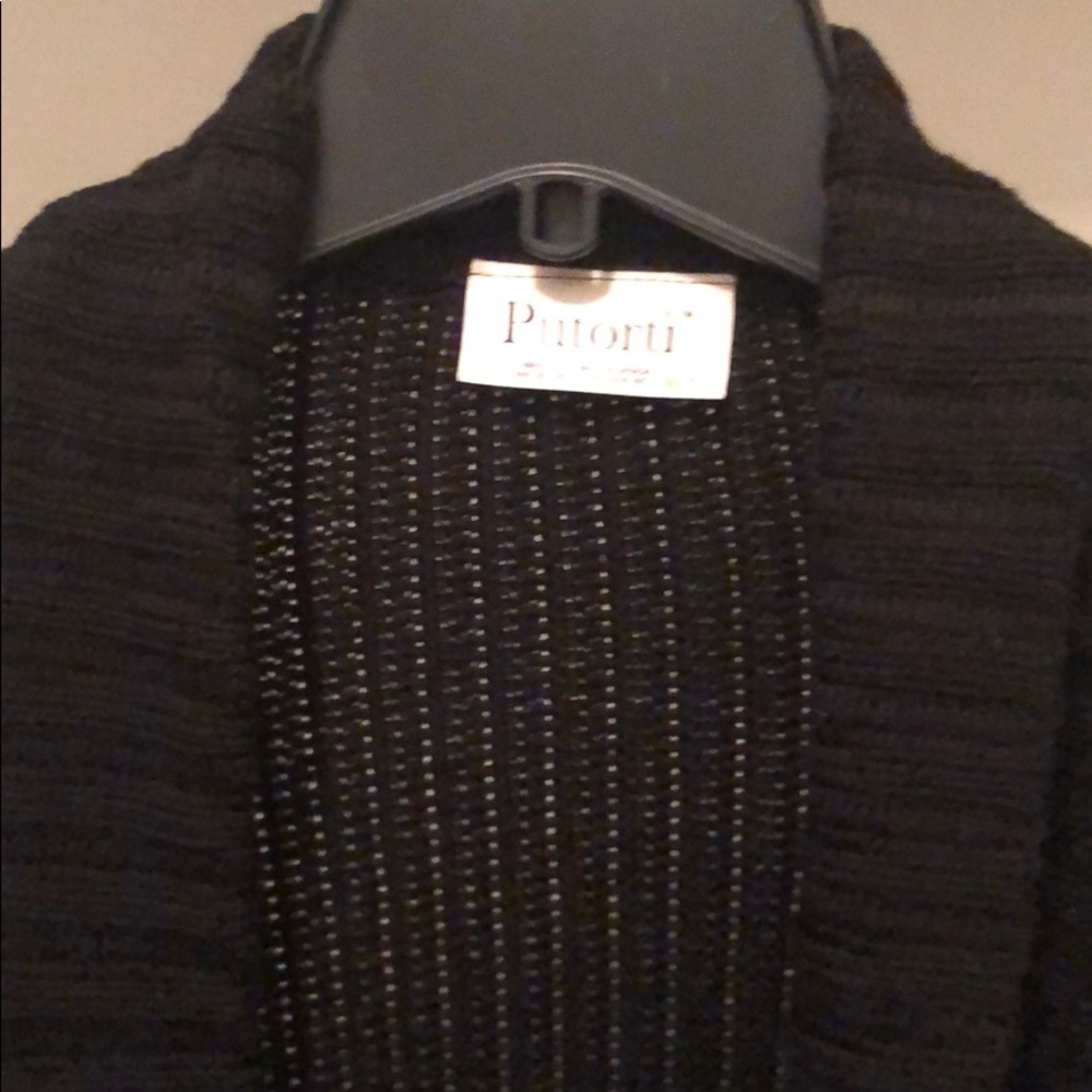 Putorti Ribbed Cardigan - Picture 3 of 6